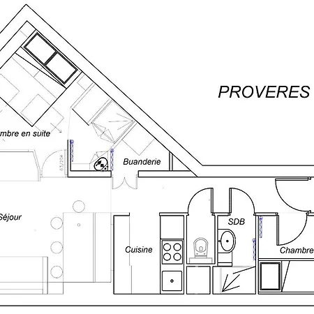 Apartment Les Proveres *