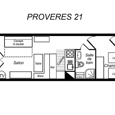 Les Proveres Apartment